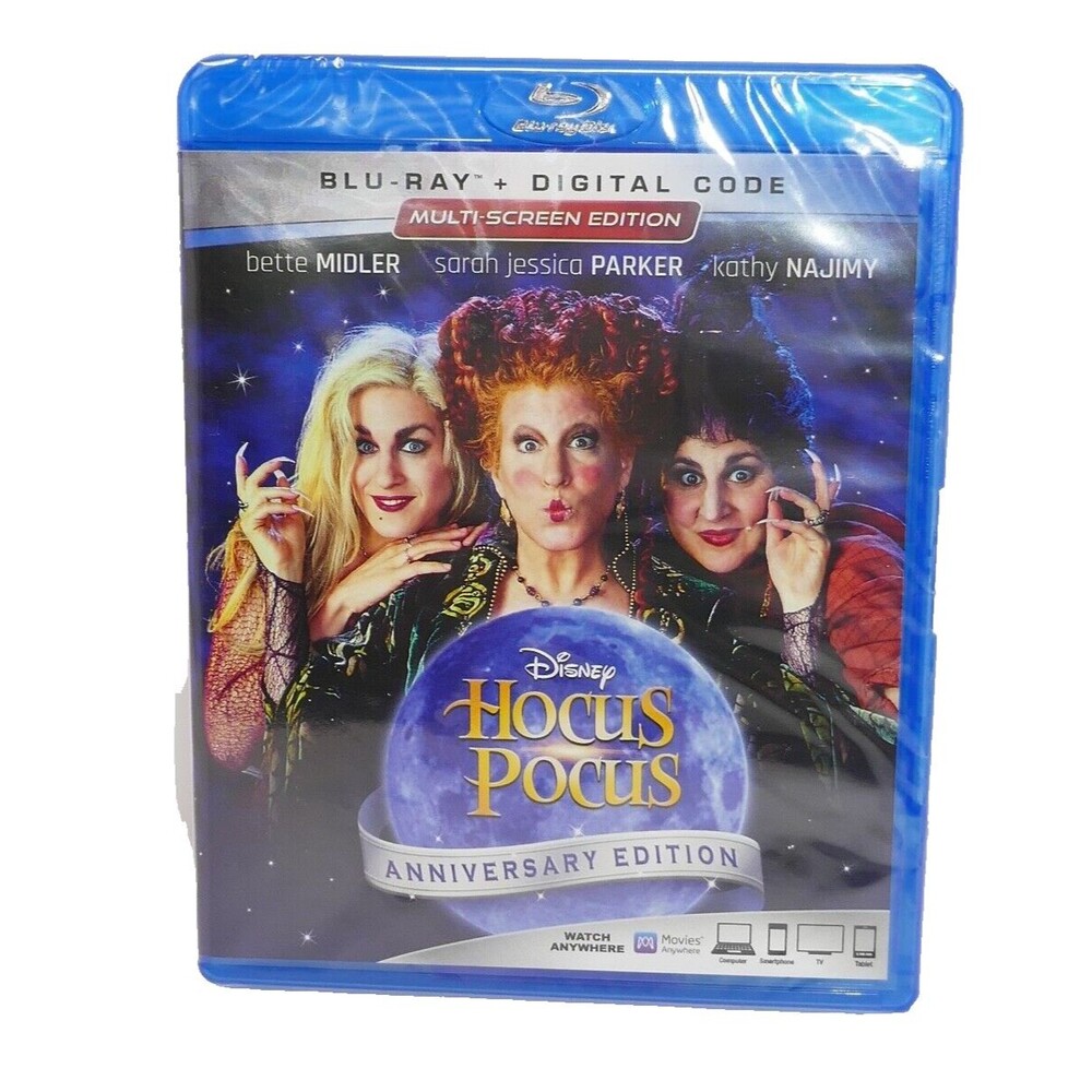Disney Hocus Pocus (25th Anniversary Edition) (Blu-ray, 1993) SEALED